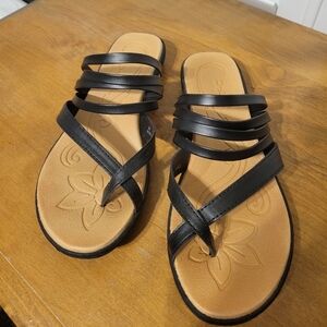 B.O.C  Black Strappy Sandals